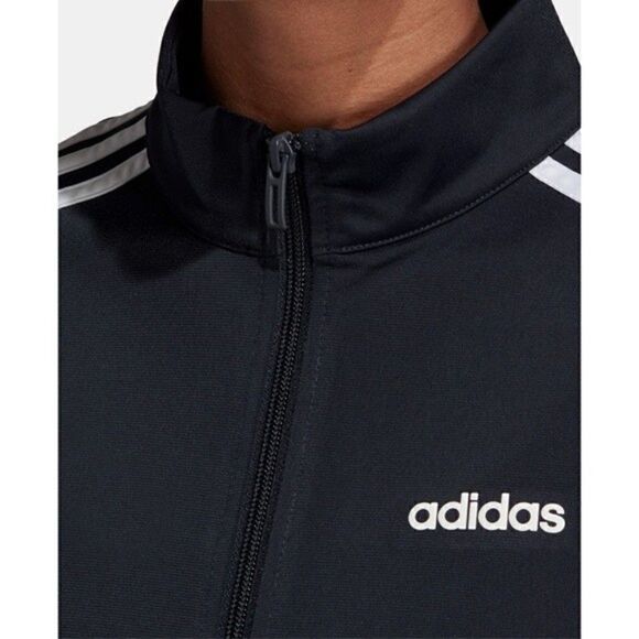 New! ADIDAS Essential Women's 3-Stripe Tricot Track Active Workout Jacket Medium - Picture 4 of 4